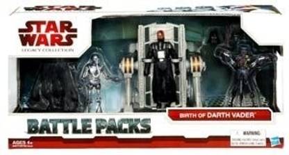 Hasbro Star Wars Year 2002 Collection 1 Attack of the Clone 4 inch Tall Action Figure - Red Striped Clone Trooper