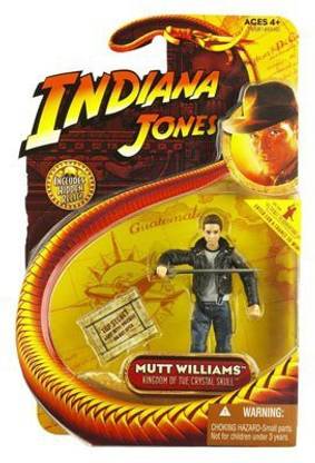 Indiana Jones Jones Mutt Williams Crystal Skull Action Figure with Jacket