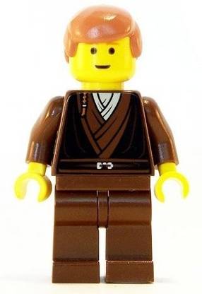 LEGO Anakin Skywalker (Padawan Braid Pattern) - Star Wars Figure