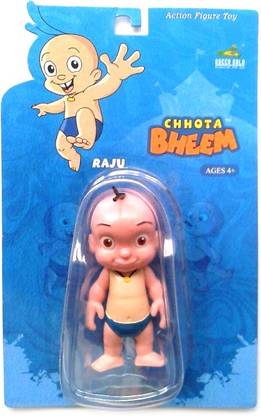 Green Gold CHHOTA BHEEM RAJU ACTION FIGURE TOY