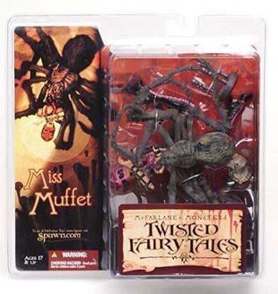 T M P Intl Mcfarlane'S Monsters Series 4, Twisted Fairy Tales, Miss Muffet Figure