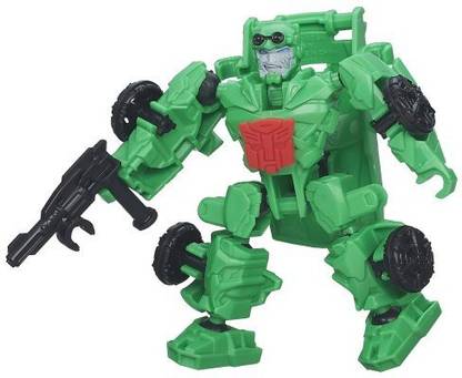 TRANSFORMERS Age Of Extinction Constructbots Dinobot Riders Crosshairs