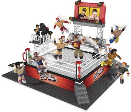 Toycentre WWE Stackdown Battle Brawlin Ring Set with 3 Figures