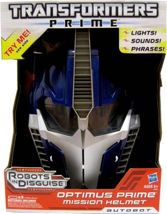 TRANSFORMERS Optimus Prime Mission Helmet