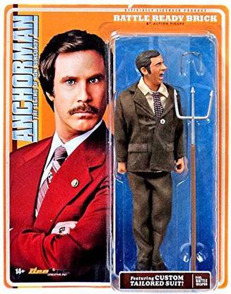Anchorman Battle Ready Brick Tamland 8Inch