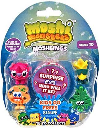 Vivid Toy Group Moshi Monsters Moshlings Series 10 Blister Pack