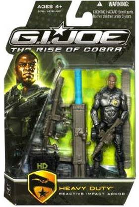 G.I. Joe The Rise Of Cobra Movie Heavy Duty (Reactive Impact