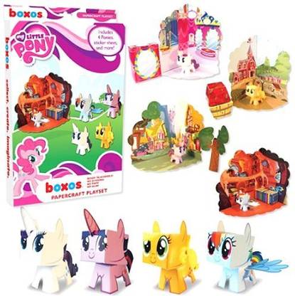 Funko My Little Pony Papercraft Playset