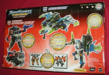 Hasbro Transformers Energon Optimus Prime Powerlinx + Megatron