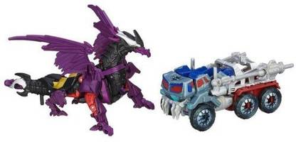 TRANSFORMERS Prime Beast Hunters Optimus Prime Vs Predaking Predacons