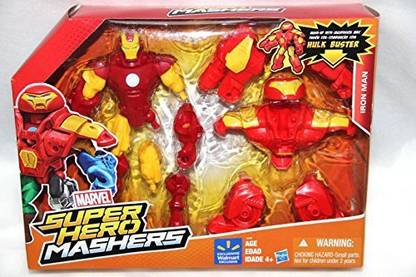 Hasbro Marvel Super Hero Mashers Iron Man Mashup W/ Hulk Buster
