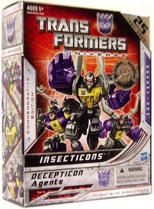 TRANSFORMERS Insecticons Exclusive Universe 25th Annaversary