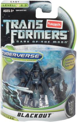FUNSKOOL Transformers Dark of the Moon Cyberverse - Blackout