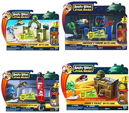 Angry Birds Star Wars Angry Birds Set of 4 Battle Games