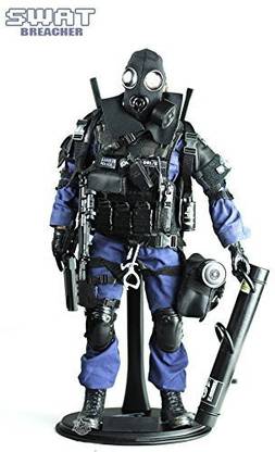 Super System Detail Special Forces Action Figure SWAT TEAM-BREACHER