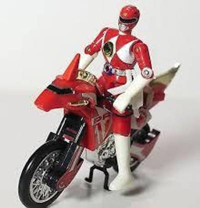 Power Rangers Thunder Bike with Black Range
