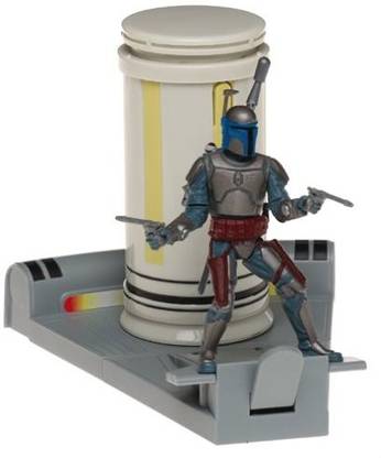 STAR WARS Attack Of The Clones Jango Fett (Kamino Confrontation)