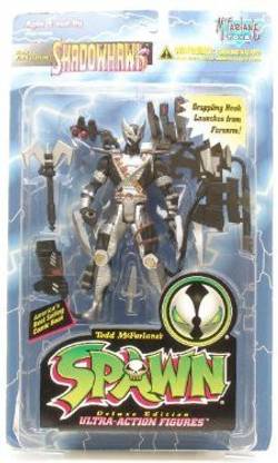 Unknown Spawn Series 4 Shadowhawk (Black With Silver Trim)