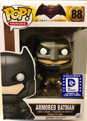 Funko POP! Heroes Armored Batman Legion of Collectors Exclusive DC Comics Collectible