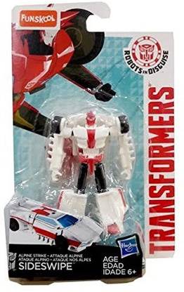 FUNSKOOL Sideswipe Transformers Age 6+ white & red