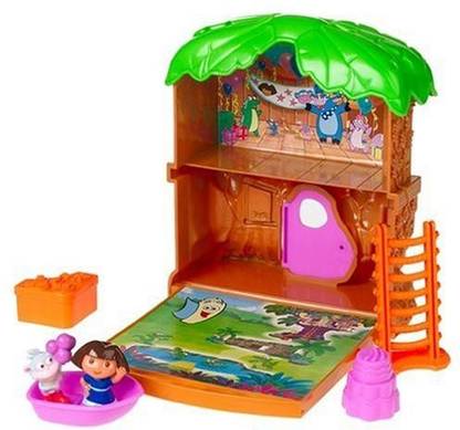 FISHER-PRICE Dora The Explorer Let'S Go Adventure Treehouse Mini Playset