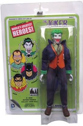 Animewild Joker Retro Mego Replica Dc Comics Series 1