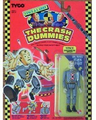 Vince and Larry Crash Dummies Vintage Crash Test Dummies Vince