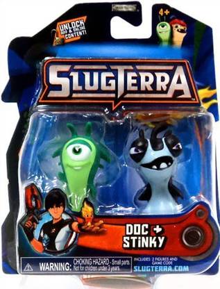 Slugterra Toys, Games & Dart Mini Action Figures Mini Figure 2-Pack Doc & Stinky [Includes Code for Exclusive Game Items]