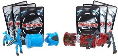 Monsuno Core "Combat 2Pack" Wave 1 Quickforce/Spiderwolf