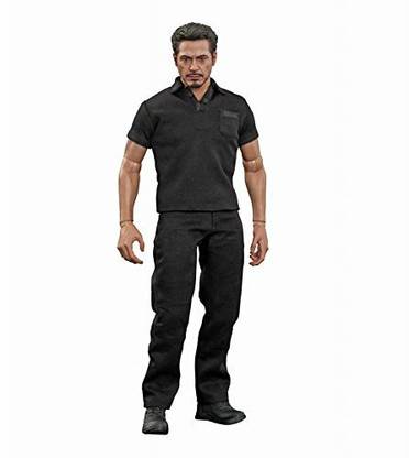 Hot Toys Iron Man 2 Movie Masterpiece Tony Stark With Arc Reactor