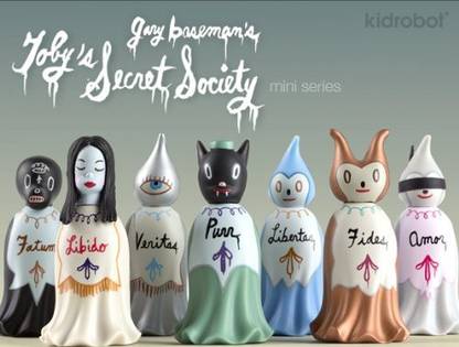 Kidrobot To'S Secret Society Mini Series Gary Baseman