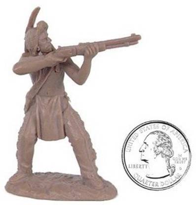 Toy Soldiers of San Diego Plains Indian Warriors Plastic Army Men 12 Piece Set