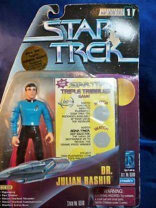 Star Trek : Warp Factor Series 1 Dr. Julian Bashir Action Figure
