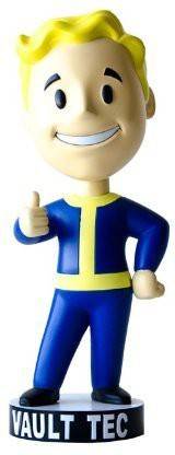 Bethesda Fallout 3 Vault Tec Pip Boy Thumbs Up Bobblehead 7"