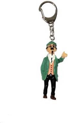 TINTIN SHOP Professor Calculus Key Ring From The Adventures Of Tintin