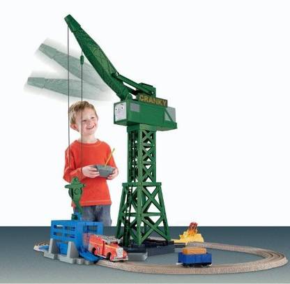 FISHER-PRICE Thomas The Train Trackmaster Cranky And Flynn Save The Day