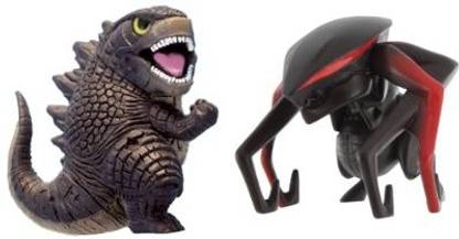GODZILLA Movie Chibi Figure 2-Pack with Godzilla (Figure B) and MUTO (8 Legged)