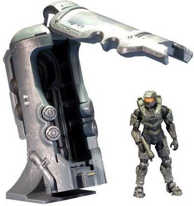 McFarlane Toys Halo 4 Series 1 Frozen Master Chief With Cryotube Deluxe