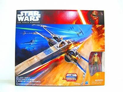 STAR WARS The Force Awakens Resistance X-Wing Fighter Version & Poe Dameron