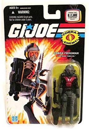 G.I. Joe Hasbro 3 3/4" Wave 11 Cobra Eel (Cobra Frogman)
