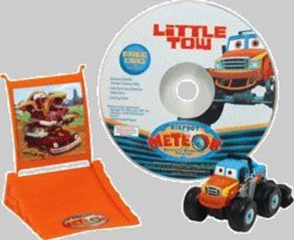 Bigfoot Take Along Presents Meteor & The Mighty Monster Trucks Little Tow with Launching Ramp (Includes bonus DVD)