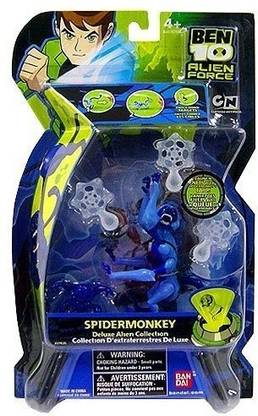 FUNSKOOL Ben 10 Deluxe Alien Collectible Series 3 - Spidermonkey