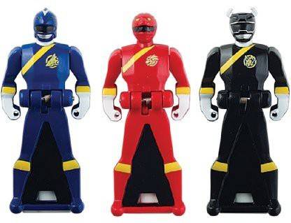 Power Rangers Super Megaforce - Wild Force Legendary Ranger Key Pack, Red/Black/Blue