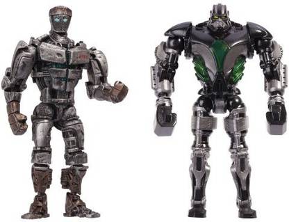 Real Steel Versus 2 Packs Assortment 1 Atom Vs Zeus