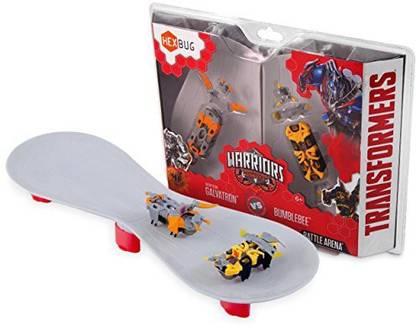 TRANSFORMERS Bumblebee Vs Decepticon Galvatron Hexbug Warriors Battle