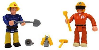 SIMBA Fireman Sam Figurines Double Pack (Elvis & Tom)