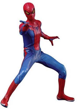 Hot Toys The Amazing Spiderman Movie Masterpiece 1/6 Spide
