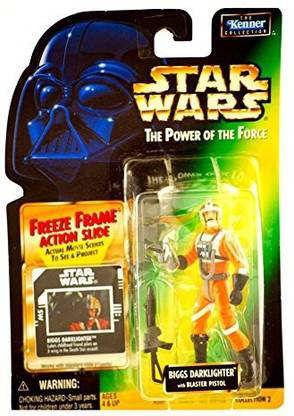 STAR WARS Power Of The Force Freeze Frame Biggs Darklighter