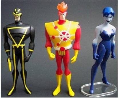 MATTEL Dc Universe Justice League Unlimited 3Pack Angle