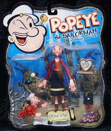 PopEye the Sailorman Olive Oyl Action Figure